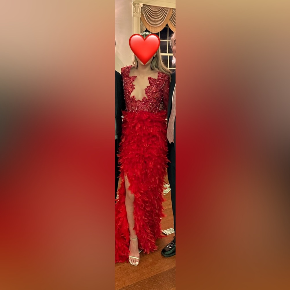 Red dress